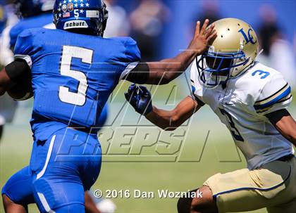 Thumbnail 3 in North Mesquite vs. Lakeview Centennial (Cotton Bowl Stadium Prep Showcase) photogallery.