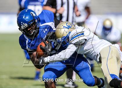 Thumbnail 1 in North Mesquite vs. Lakeview Centennial (Cotton Bowl Stadium Prep Showcase) photogallery.