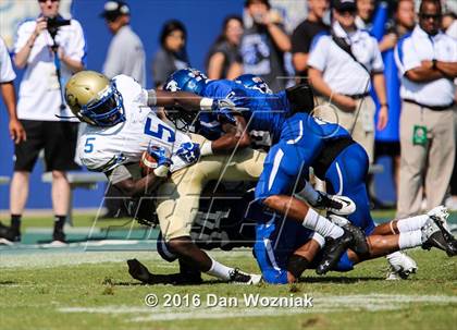 Thumbnail 1 in North Mesquite vs. Lakeview Centennial (Cotton Bowl Stadium Prep Showcase) photogallery.