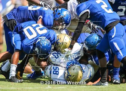 Thumbnail 2 in North Mesquite vs. Lakeview Centennial (Cotton Bowl Stadium Prep Showcase) photogallery.