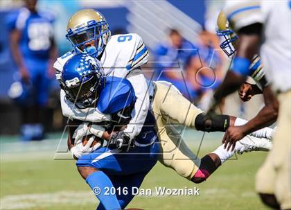 Thumbnail 1 in North Mesquite vs. Lakeview Centennial (Cotton Bowl Stadium Prep Showcase) photogallery.