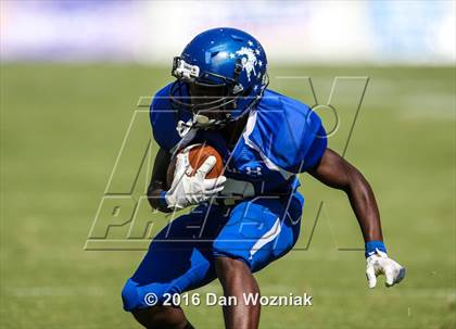 Thumbnail 1 in North Mesquite vs. Lakeview Centennial (Cotton Bowl Stadium Prep Showcase) photogallery.