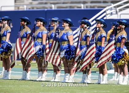 Thumbnail 2 in North Mesquite vs. Lakeview Centennial (Cotton Bowl Stadium Prep Showcase) photogallery.