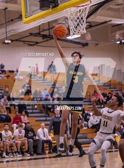 Thumbnail 3 in Marlboro vs. South Brunswick (NJSIAA Central Group 4 Semifinal) photogallery.