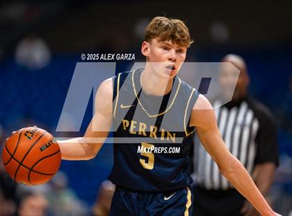 Thumbnail 1 in Turkey Valley vs. Perrin-Whitt (UIL 1A Basketball Division I Final) photogallery.