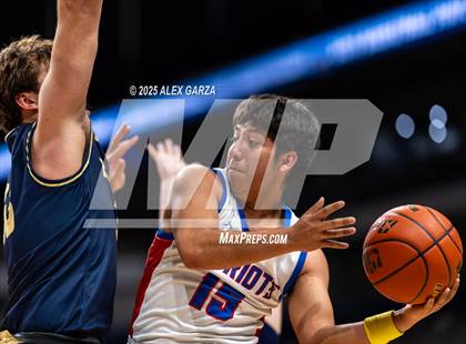 Thumbnail 1 in Turkey Valley vs. Perrin-Whitt (UIL 1A Basketball Division I Final) photogallery.
