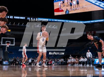 Thumbnail 3 in Turkey Valley vs. Perrin-Whitt (UIL 1A Basketball Division I Final) photogallery.
