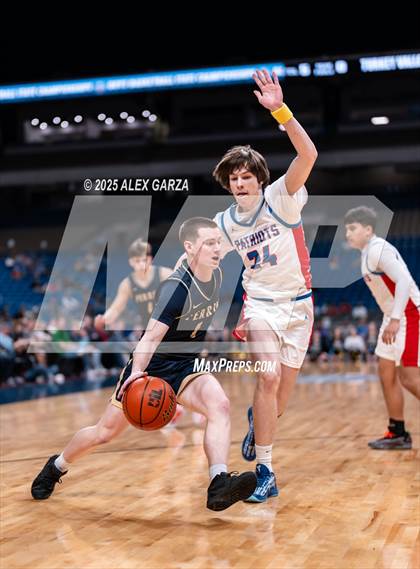 Thumbnail 3 in Turkey Valley vs. Perrin-Whitt (UIL 1A Basketball Division I Final) photogallery.