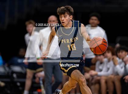 Thumbnail 1 in Turkey Valley vs. Perrin-Whitt (UIL 1A Basketball Division I Final) photogallery.
