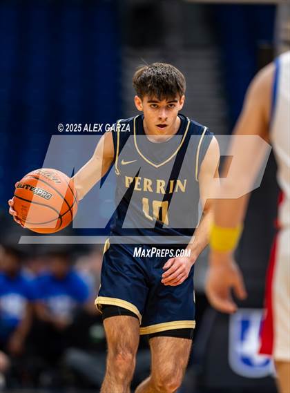 Thumbnail 2 in Turkey Valley vs. Perrin-Whitt (UIL 1A Basketball Division I Final) photogallery.