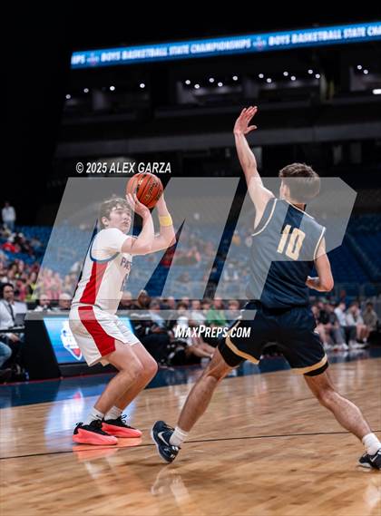 Thumbnail 2 in Turkey Valley vs. Perrin-Whitt (UIL 1A Basketball Division I Final) photogallery.
