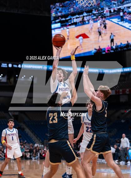 Thumbnail 1 in Turkey Valley vs. Perrin-Whitt (UIL 1A Basketball Division I Final) photogallery.