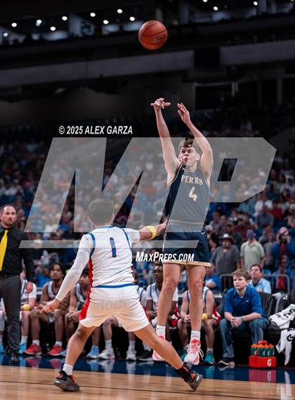 Thumbnail 3 in Turkey Valley vs. Perrin-Whitt (UIL 1A Basketball Division I Final) photogallery.