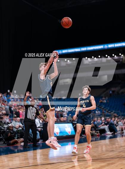 Thumbnail 2 in Turkey Valley vs. Perrin-Whitt (UIL 1A Basketball Division I Final) photogallery.