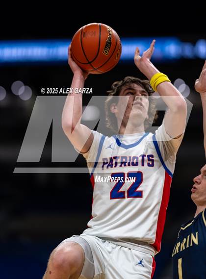 Thumbnail 2 in Turkey Valley vs. Perrin-Whitt (UIL 1A Basketball Division I Final) photogallery.