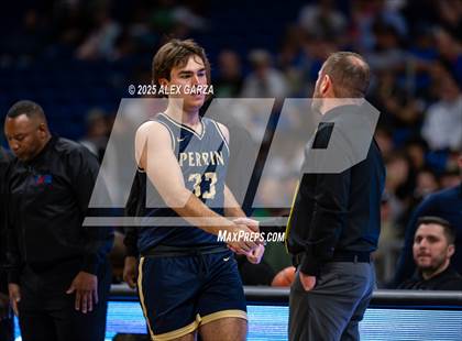 Thumbnail 2 in Turkey Valley vs. Perrin-Whitt (UIL 1A Basketball Division I Final) photogallery.