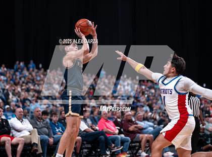 Thumbnail 1 in Turkey Valley vs. Perrin-Whitt (UIL 1A Basketball Division I Final) photogallery.