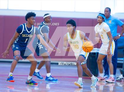 Thumbnail 2 in Mays vs Decatur (Hard In The Paint Classic) photogallery.