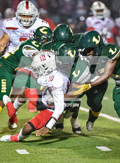 Thumbnail 3 in Crosby @ Longview (UIL 5A D1 Bi-District Playoff) photogallery.