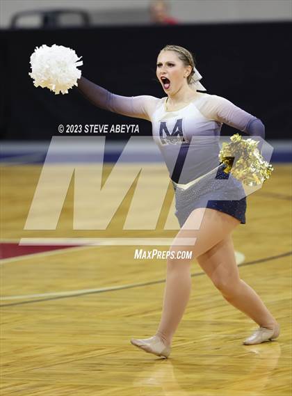 Thumbnail 1 in Mullen CHSAA Spirit Poms photogallery.