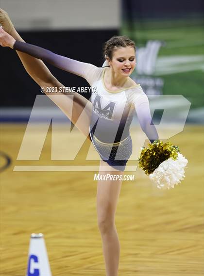 Thumbnail 2 in Mullen CHSAA Spirit Poms photogallery.