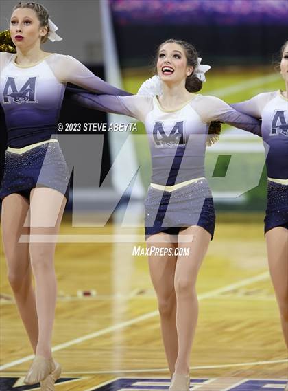 Thumbnail 3 in Mullen CHSAA Spirit Poms photogallery.