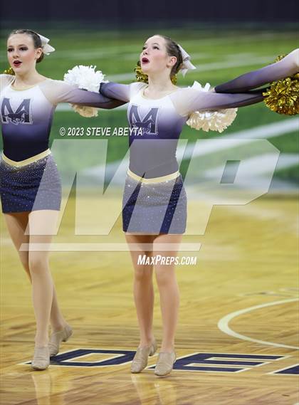 Thumbnail 2 in Mullen CHSAA Spirit Poms photogallery.