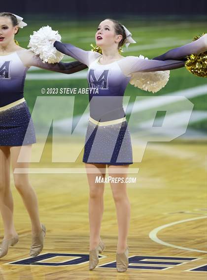 Thumbnail 1 in Mullen CHSAA Spirit Poms photogallery.