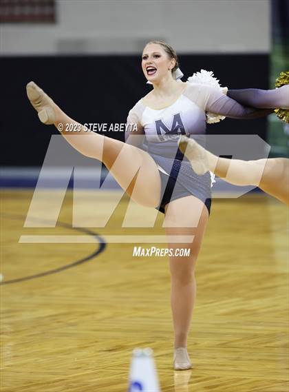 Thumbnail 2 in Mullen CHSAA Spirit Poms photogallery.