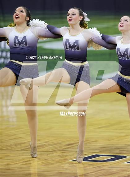 Thumbnail 3 in Mullen CHSAA Spirit Poms photogallery.