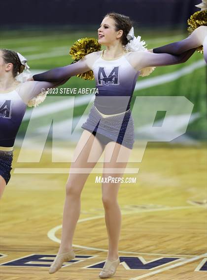 Thumbnail 2 in Mullen CHSAA Spirit Poms photogallery.