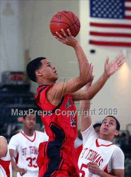 Thumbnail 1 in St. Thomas Catholic vs Glen Oaks (Texas Jamboree) photogallery.