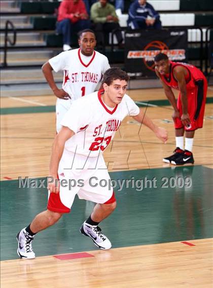 Thumbnail 1 in St. Thomas Catholic vs Glen Oaks (Texas Jamboree) photogallery.