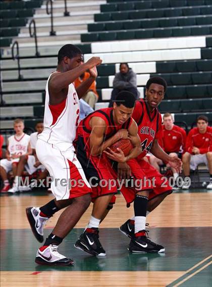 Thumbnail 1 in St. Thomas Catholic vs Glen Oaks (Texas Jamboree) photogallery.