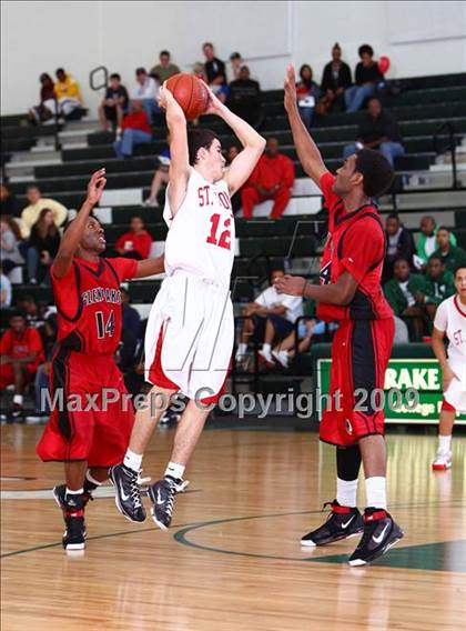 Thumbnail 2 in St. Thomas Catholic vs Glen Oaks (Texas Jamboree) photogallery.