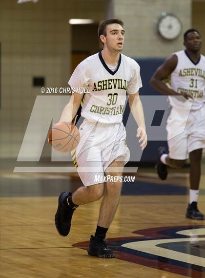 Thumbnail 3 in Lee vs. Asheville Christian Academy (Hoodie's House Hoops Classic) photogallery.