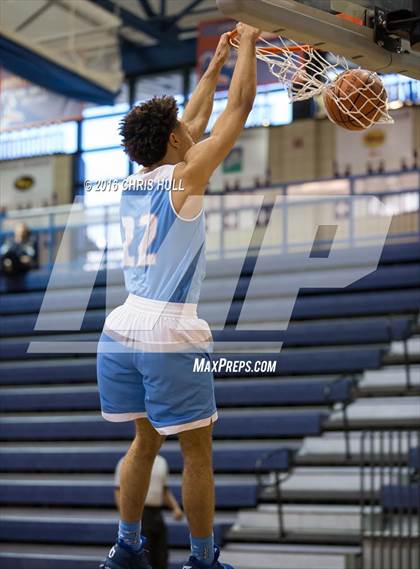 Thumbnail 2 in Lee vs. Asheville Christian Academy (Hoodie's House Hoops Classic) photogallery.