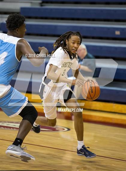 Thumbnail 1 in Lee vs. Asheville Christian Academy (Hoodie's House Hoops Classic) photogallery.