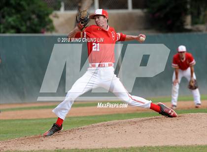 Thumbnail 1 in Capistrano Valley vs. Orange Lutheran (CIF SS D1 Semifinal) photogallery.
