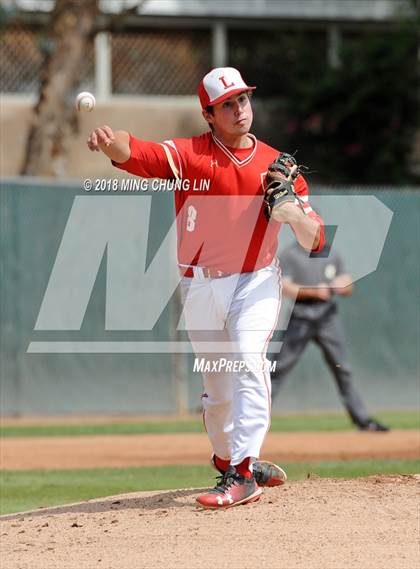 Thumbnail 2 in Capistrano Valley vs. Orange Lutheran (CIF SS D1 Semifinal) photogallery.