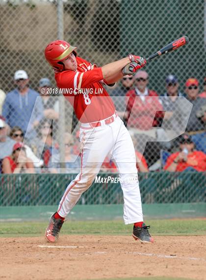 Thumbnail 2 in Capistrano Valley vs. Orange Lutheran (CIF SS D1 Semifinal) photogallery.