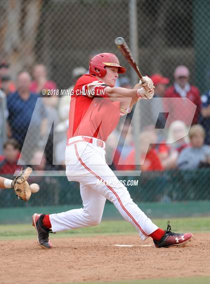 Thumbnail 2 in Capistrano Valley vs. Orange Lutheran (CIF SS D1 Semifinal) photogallery.