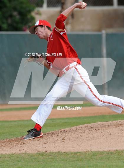 Thumbnail 2 in Capistrano Valley vs. Orange Lutheran (CIF SS D1 Semifinal) photogallery.