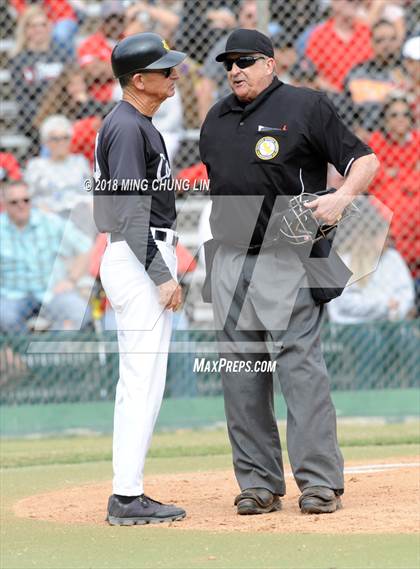 Thumbnail 2 in Capistrano Valley vs. Orange Lutheran (CIF SS D1 Semifinal) photogallery.
