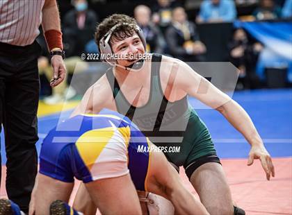 Thumbnail 2 in NYSPHSAA D2 State Championship Wrestling Semifinals photogallery.