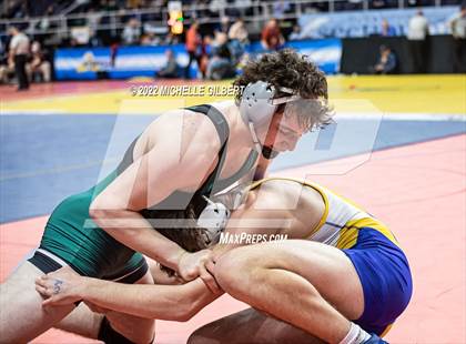 Thumbnail 2 in NYSPHSAA D2 State Championship Wrestling Semifinals photogallery.