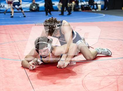 Thumbnail 2 in NYSPHSAA D2 State Championship Wrestling Semifinals photogallery.