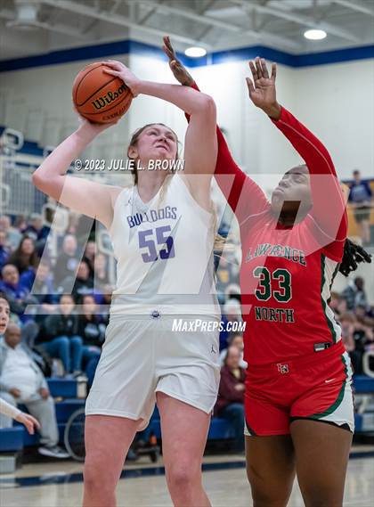 Thumbnail 2 in Lawrence North vs. Brownsburg (IHSAA Regional 5 Championship) photogallery.