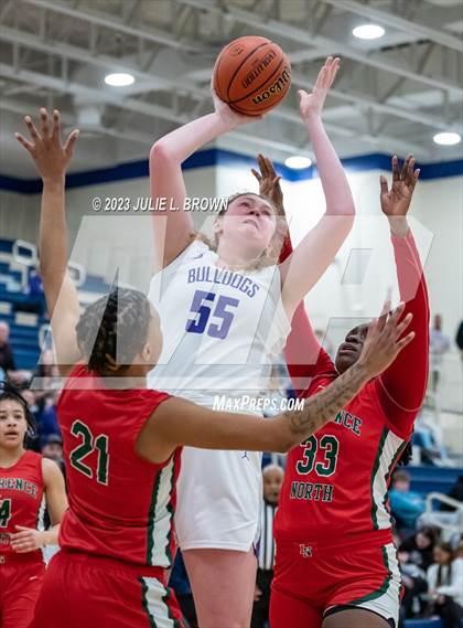Thumbnail 2 in Lawrence North vs. Brownsburg (IHSAA Regional 5 Championship) photogallery.