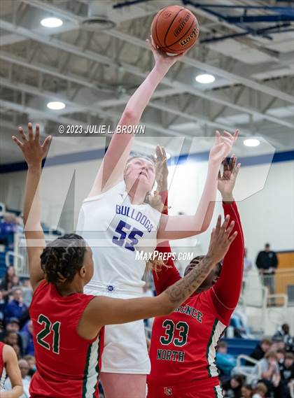 Thumbnail 1 in Lawrence North vs. Brownsburg (IHSAA Regional 5 Championship) photogallery.